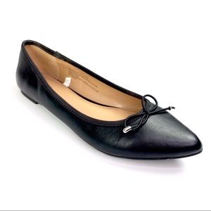 Merona Flats Pointed Toe Black with Bow